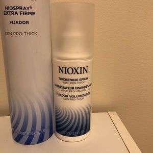 Nioxin Accessories - Nioxin hairspray and thickening spray Nioxin Accessories - Nioxin hairspray and thickening spray